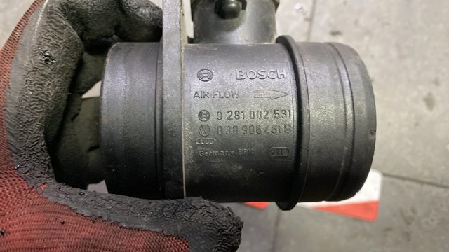 Датчик потока (расхода) воздуха, расходомер M.A.F. - (Mass Airflow)