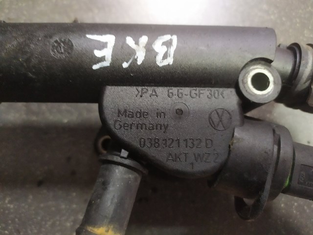 Фланец системы охлаждения (тройник)