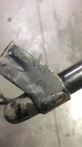 Трубка volkswagen