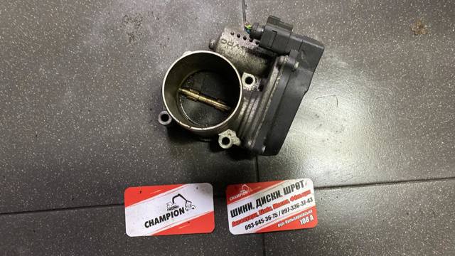 Дросільна заслінка в зборі