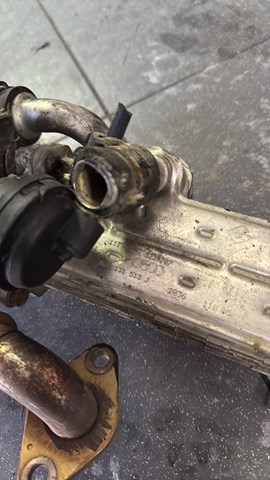 Радиатор системы EGR рециркуляции выхлопных газов