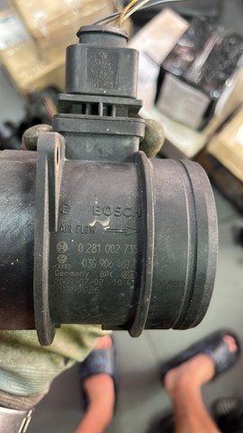 Датчик потока (расхода) воздуха, расходомер M.A.F. - (Mass Airflow)