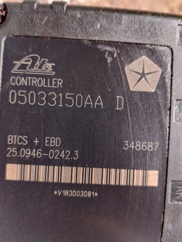 Блок управління abs chrysler pt