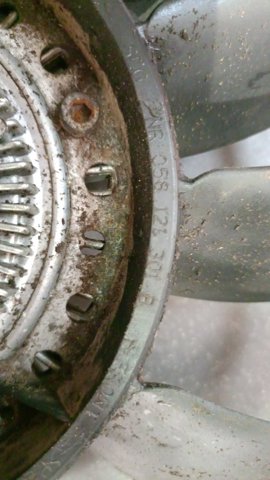 Вентилятор/крильчатка радіатора охолодження