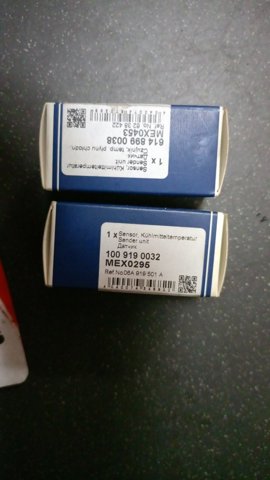 Датчик температури охолоджуючої рідини