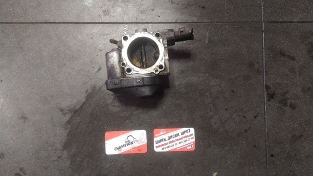 Дросільна заслінка в зборі