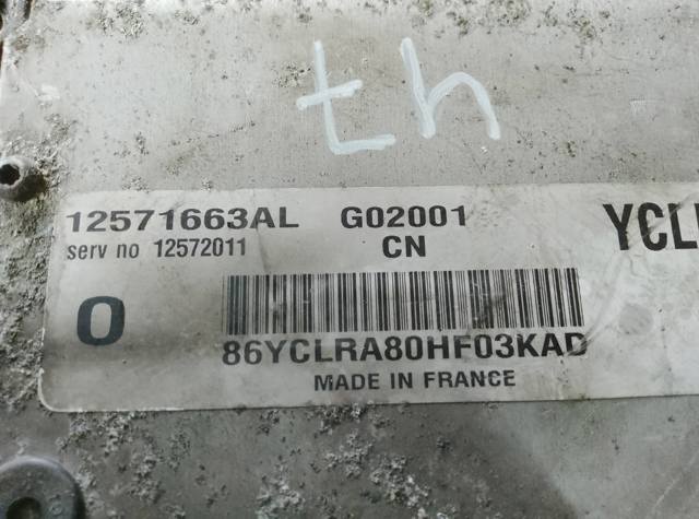 OPEL 12571663AL в наличии Сумы