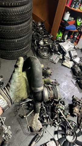 Шланг (патрубок) радиатора охлаждения нижний