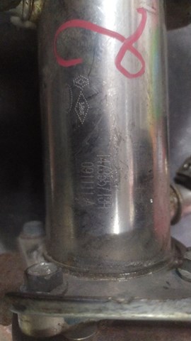 Радиатор системы EGR рециркуляции выхлопных газов