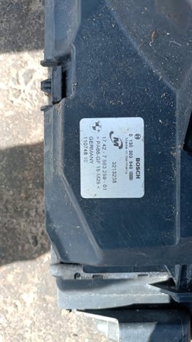 Дифузор радіатора охолодження, в зборі з двигуном і крильчаткою