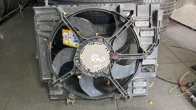 Диффузор радиатора охлаждения, в сборе с мотором и крыльчаткой 17427796832
