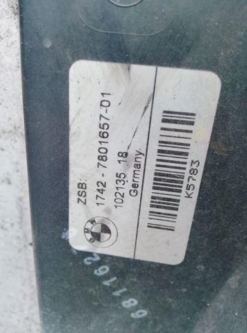 Дифузор радіатора охолодження, в зборі з двигуном і крильчаткою