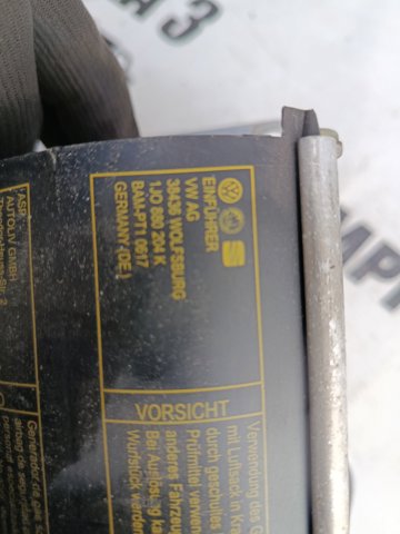 1J0880204B Подушка безопасности (AIRBAG) пассажирская купить Сумы
