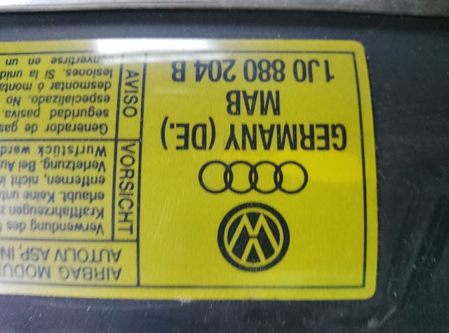 1J0880204B Подушка безопасности (AIRBAG) пассажирская купить Днепр