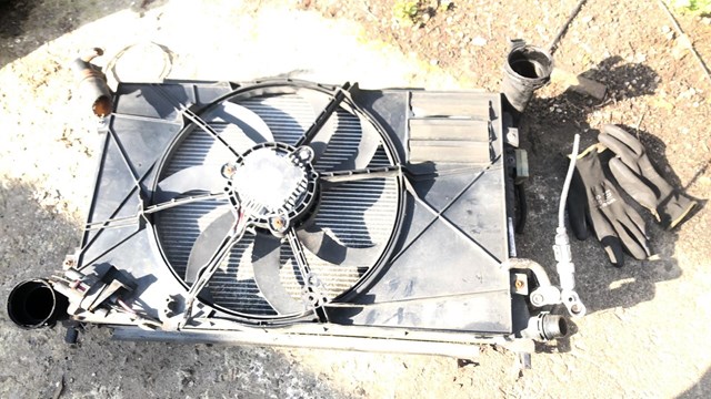 Электровентилятор охлаждения в сборе (мотор+крыльчатка) левый 1K0959455EF