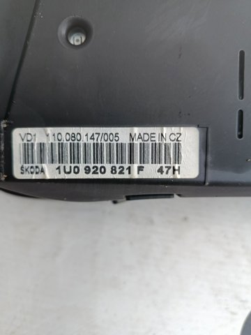 Щиток приборов 1U0920821F VAG