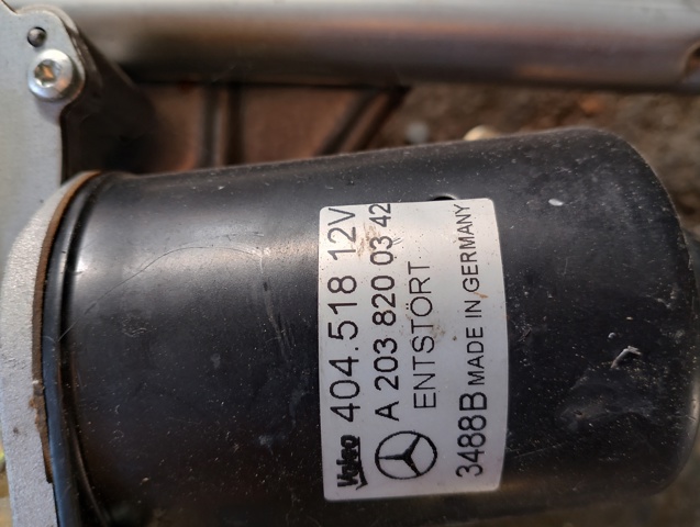 Двигун склоочисника лобового скла (трапеції)