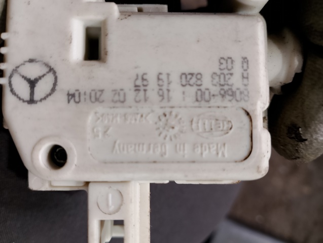 MERCEDES 2038201997 Замок открывания лючка бензобака в наличии Украина