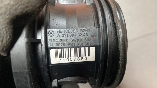 MERCEDES 2710940248 Датчик потока (расхода) воздуха, расходомер M.A.F. - (Mass Airflow) в наличии Хмельницкий