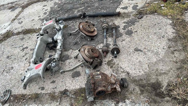 Суппорт тормозной задний правый