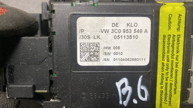 Модуль керування (ЕБУ) підрульових перемикачів — фото 2