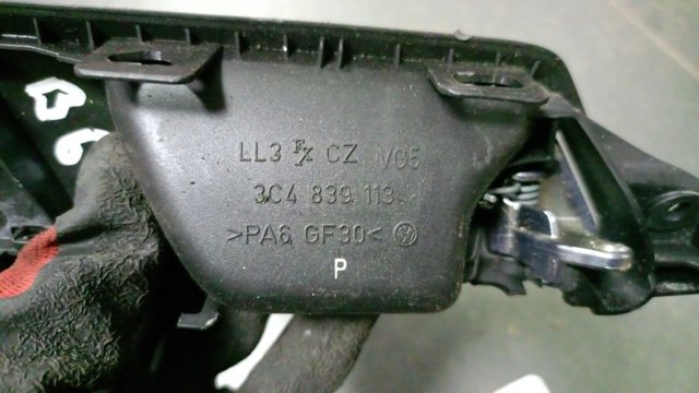 VAG 3C4839113 Ручка двери задней внутренняя левая в наличии Ирпень
