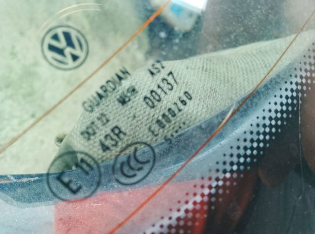 Скло заднє, 3/5-й двері (ляди)