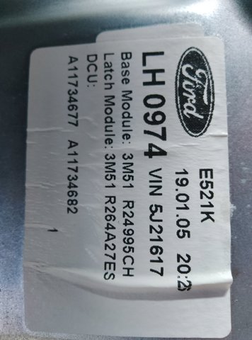 Задній механічний механізм для підйому вікна