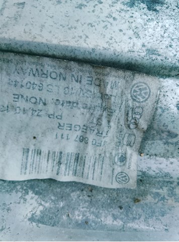 Буфер бампера переднего 4F0807111A VAG