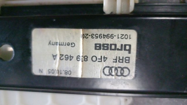 4F0839462A Механизм стеклоподъемника двери задней правой купить Украина