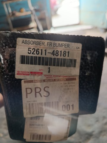 5261148181 TOYOTA Абсорбер (наполнитель) бампера переднего купить в Житомир