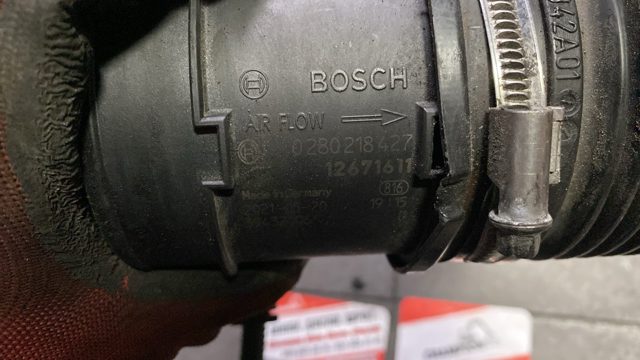 Датчик потоку (витрати) повітря, витратомір MAF - (Mass Airflow) — фото 2