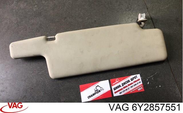 Козырек противосолнечный 6Y2857551 VAG