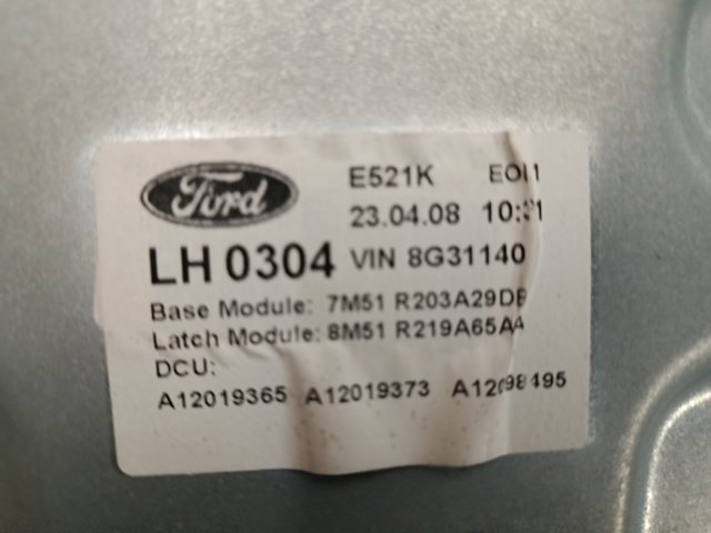 Механізм склопідйомника