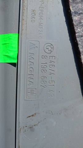 Обшивка средней стойки