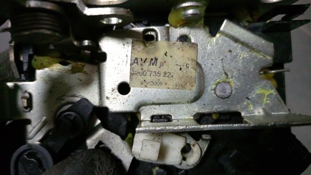 RENAULT 8200735222 Замок передней правой двери в наличии Полтава