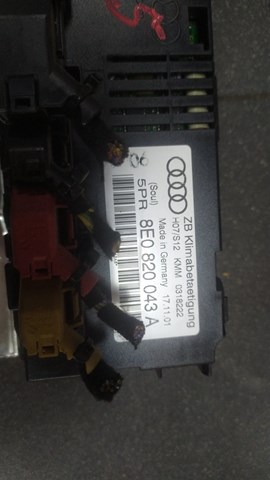 Блок керування пічки/клімат-контролю audi a4 b6