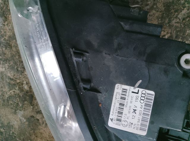 Фара ліва audi