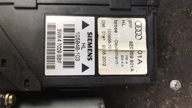 Мотор стеклоподъемника двери задней левой