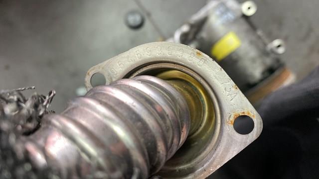 Трубка EGR 1.6HDI