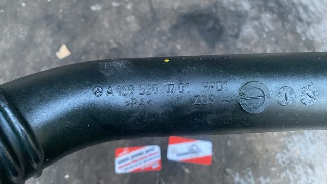 Шланг/патрубок інтеркулера, лівий — фото 2