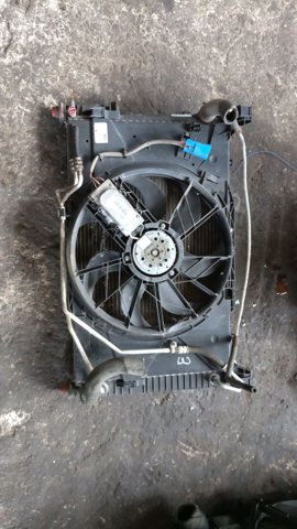 Електровентилятор охолодження в зборі (двигун + крильчатка)