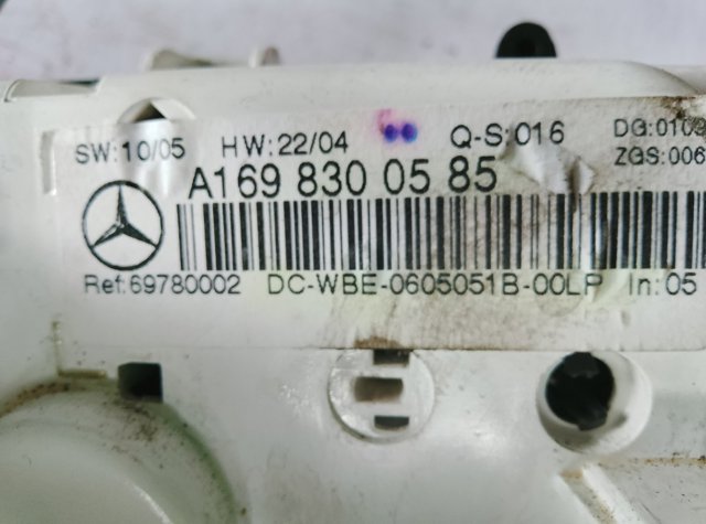 A1698300585 MERCEDES Блок управления кондиционером купить в Одесса