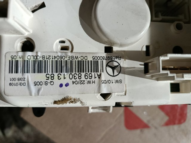 A1698300585 MERCEDES Блок управления кондиционером купить в Николаев