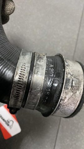 Шланг/патрубок інтеркуллера, верхній лівий — фото 2