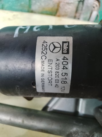 Двигун склоочисника лобового скла (трапеції)