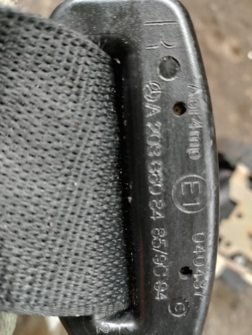 MERCEDES A2038608485 Ремень безопасности задний правый в наличии Днепр