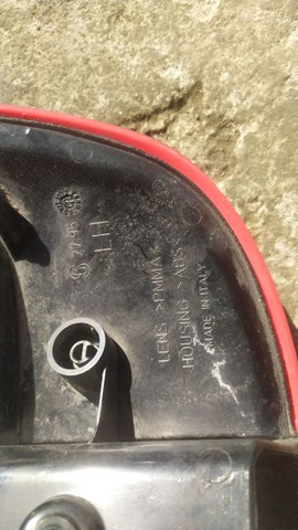 Фонарь задний левый