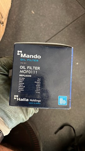 MANDO MOF0111 Корпус масляного фильтра в наличии Каменское