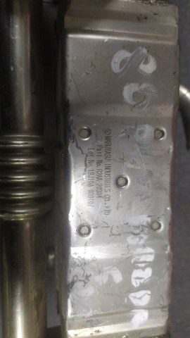 Радиатор системы EGR рециркуляции выхлопных газов